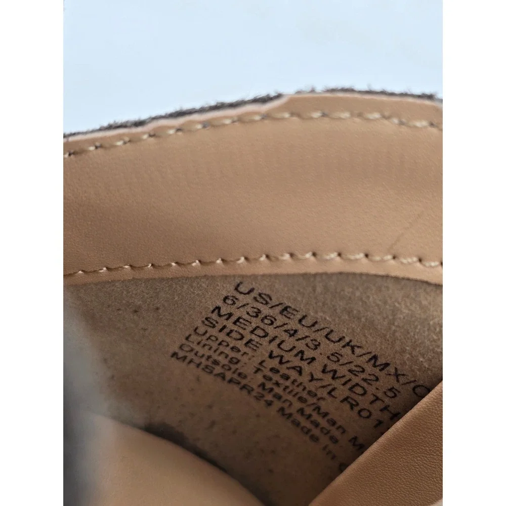 Kenneth Cole Reaction Sideway Ankle Boots Women 6 Grey Suede Zip Back